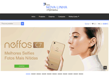 Tablet Screenshot of novalinha.com